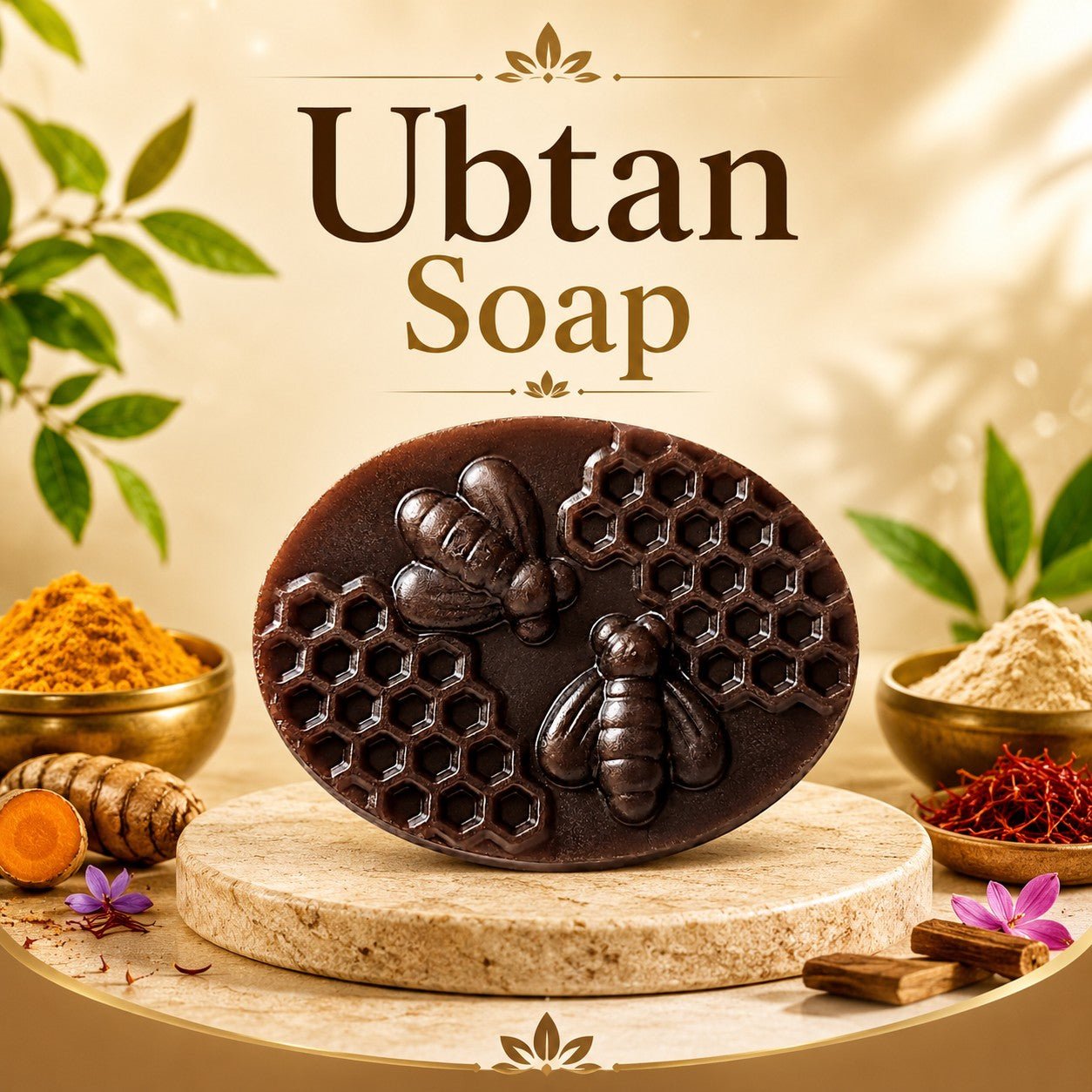 Ubtan Soap | Herbal Skin Brightening Face Soap | Traditional Ubtan Formula